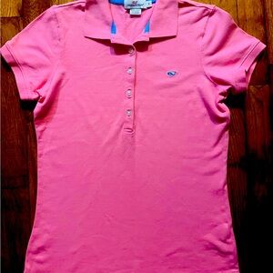 Vineyard Vines Heritage Polo Sz. S Pink